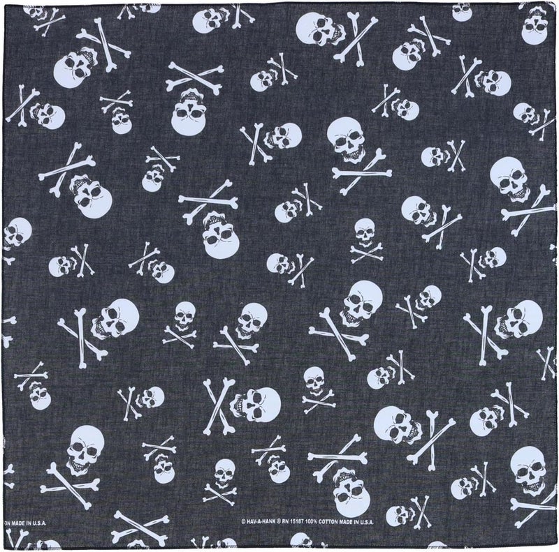 CTM Skull  Crossbones Bandana - Image 4