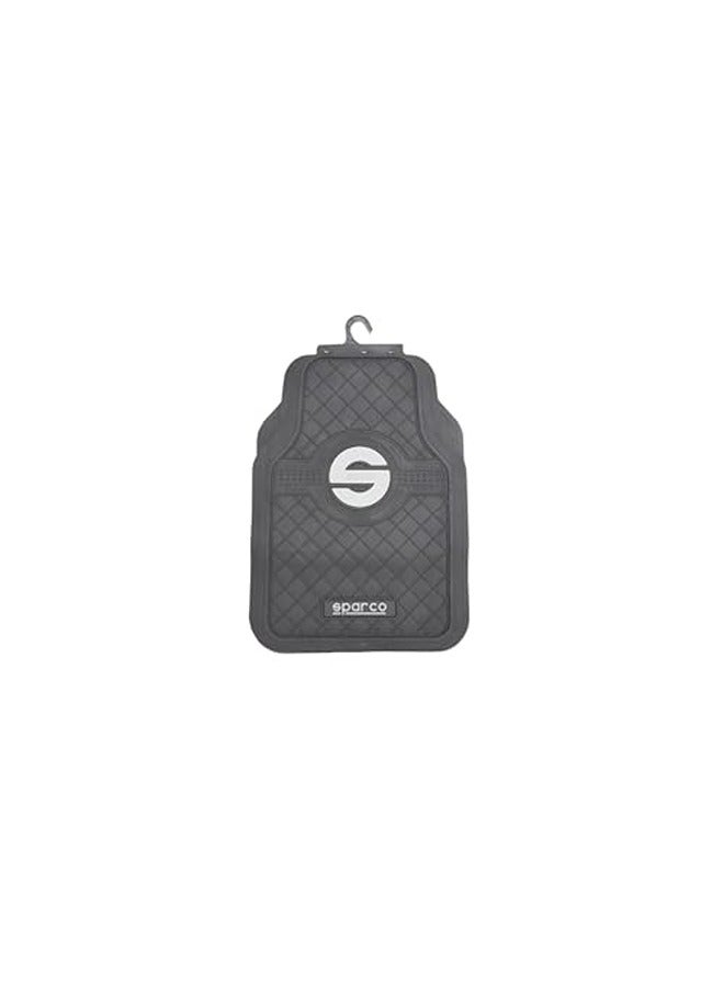 Sparco Heavy Duty Black 5 Piece Car Mat Set MAZDA 3
