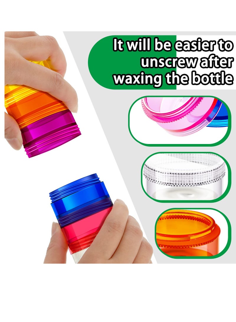 7 Day Stackable Pill Organizer for Vitamins and Supplements Travel Case with Lids Daily Use - Image 3