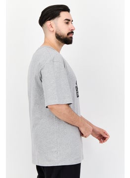 Reebok Men Sportswear Fit Short Sleeves Outdoor T-Shirt, Grey  - Image 4