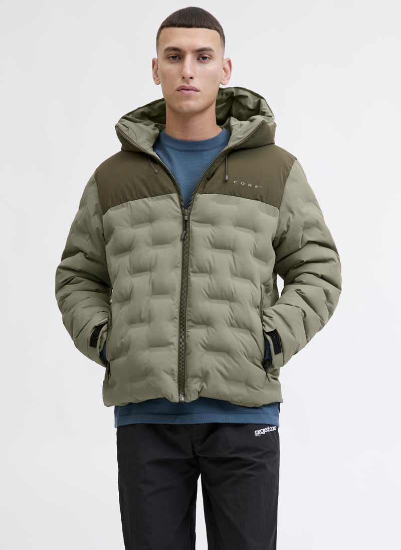 JACK & JONES Heat Quilted Puffer Jacket - Image 1