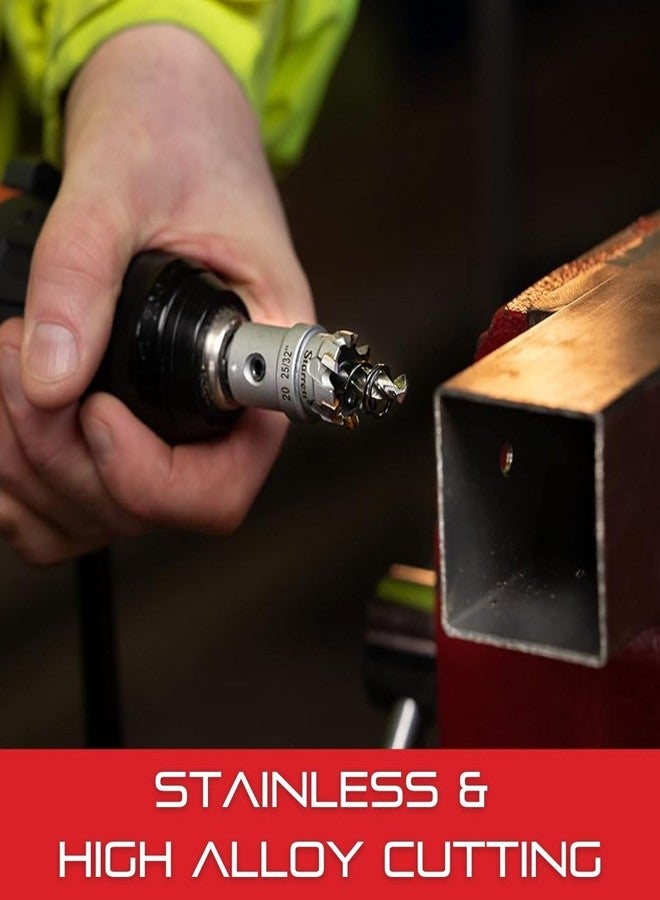 Starrett SM20 Metal Hole saw, Stainless Steel Sheet, 20 mm - Image 5