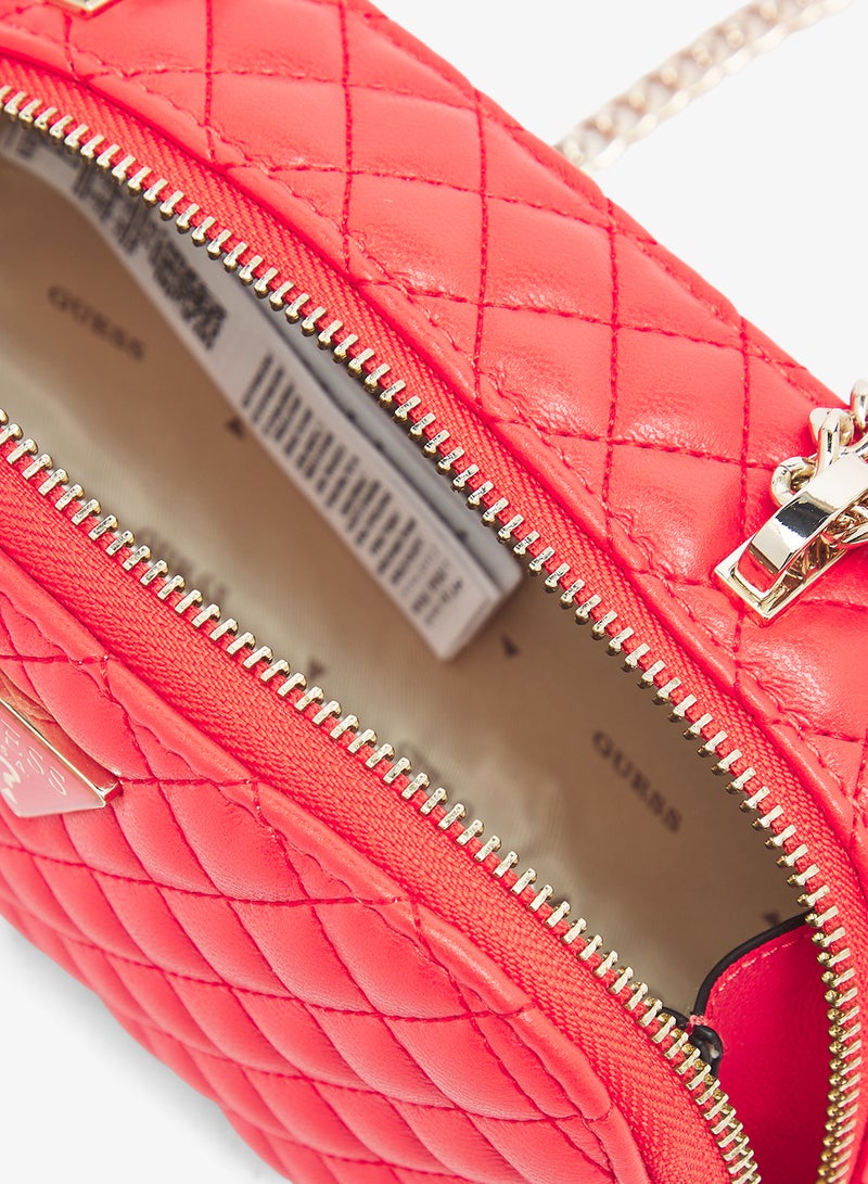 GUESS Eco Carly Girlfriend Shoulder Bag - Image 4