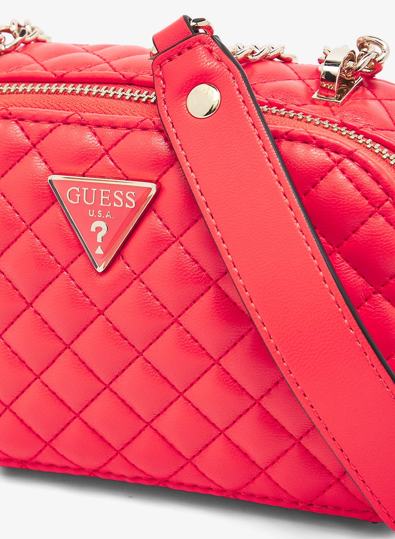 GUESS Eco Carly Girlfriend Shoulder Bag - Image 3