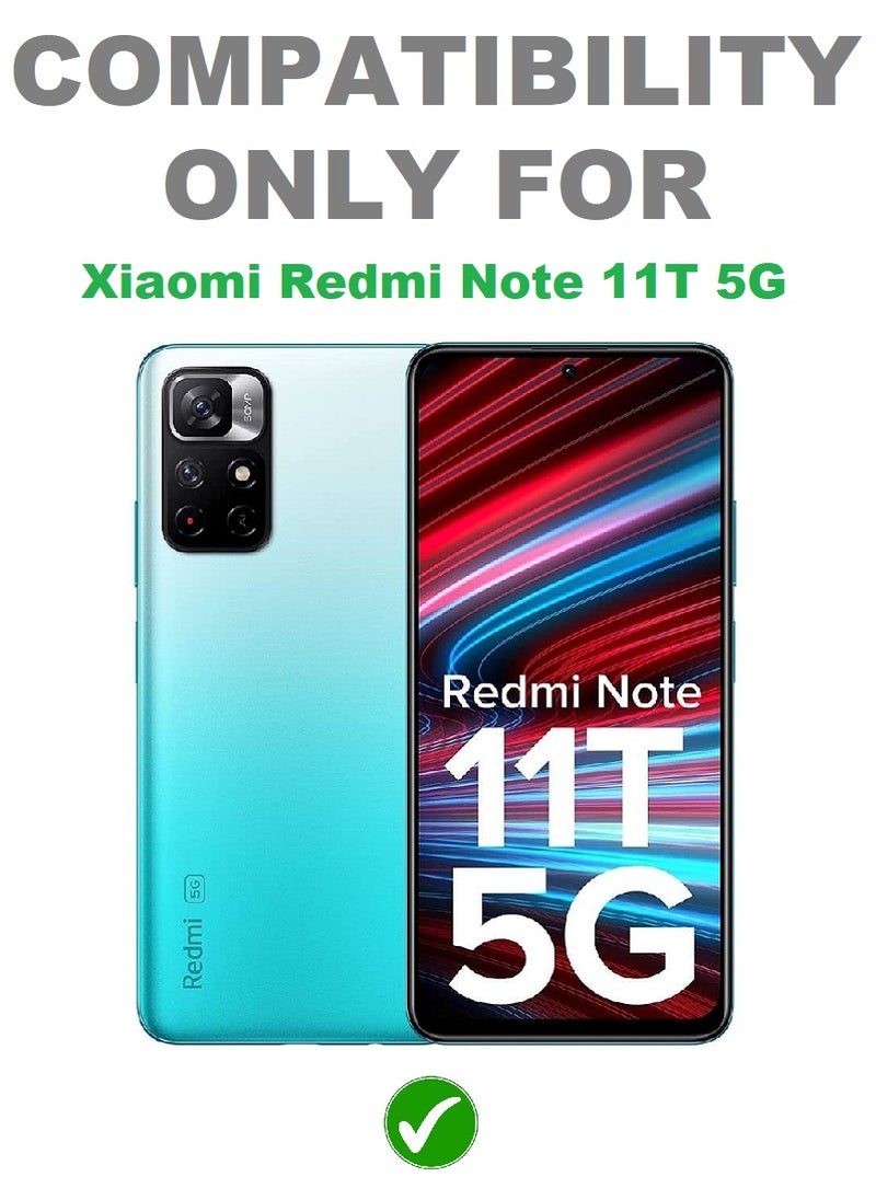 we3 2 Piece Tempered Glass Screen Protector Anti-Spy Privacy Designed For Xiaomi Redmi Note 11T 5G Full Screen Coverage And Bubble Free - Image 3