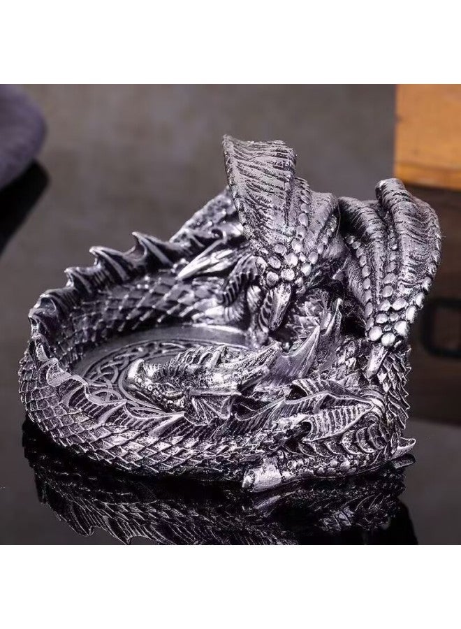 Dragon-shaped European-style Ashtray, Creative And Personalized Fashionable Boys' Ashtray, High-end Dragon-shaped Ashtray