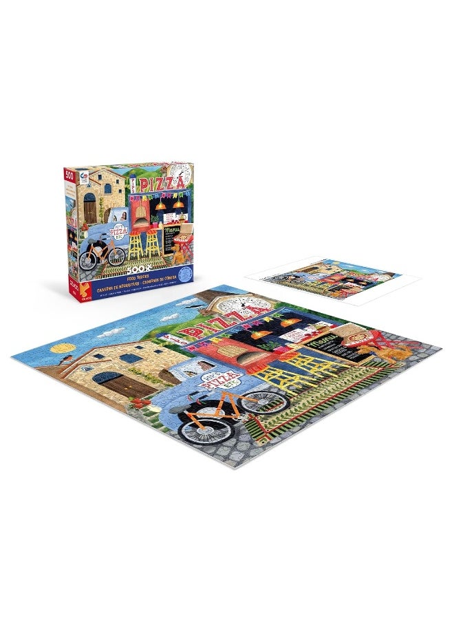 Ceaco Ceaco - Food Trucks - Pip's Pizza Truck - 500 Piece Jigsaw Puzzle  - Image 5