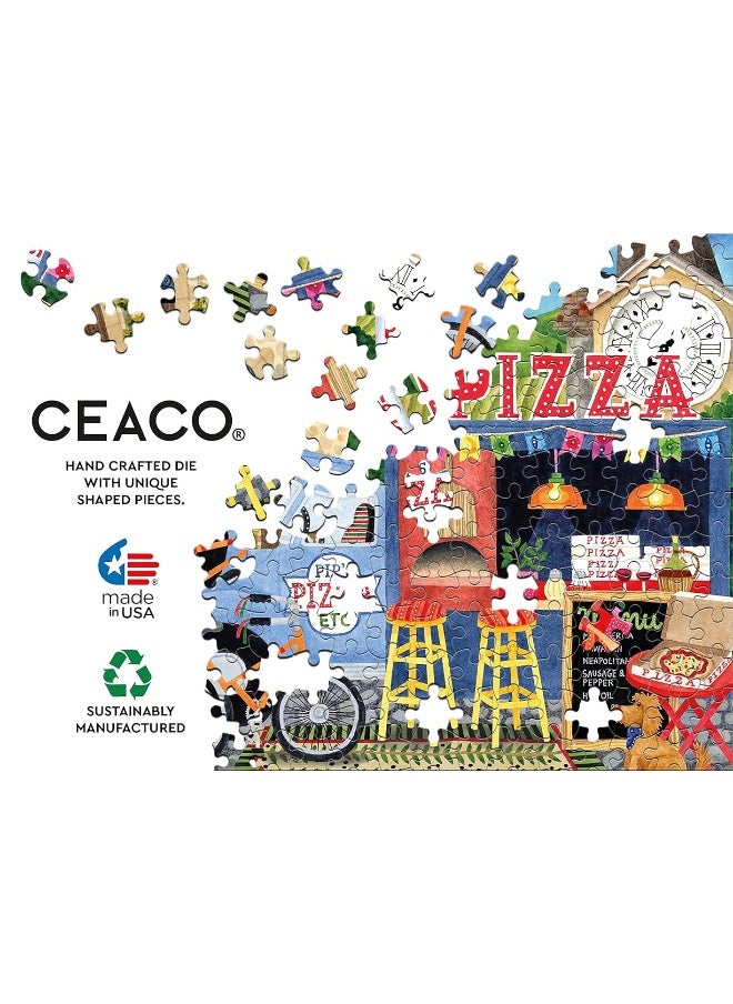 Ceaco Ceaco - Food Trucks - Pip's Pizza Truck - 500 Piece Jigsaw Puzzle  - Image 3