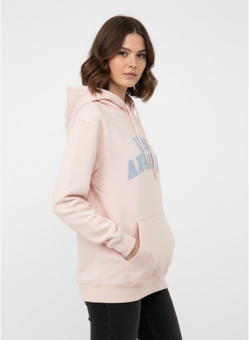 Eighty Eight Brand Women’s “Los Angeles” Graphic Hoodie – Soft Cotton Blend Pullover Sweatshirt - Image 3