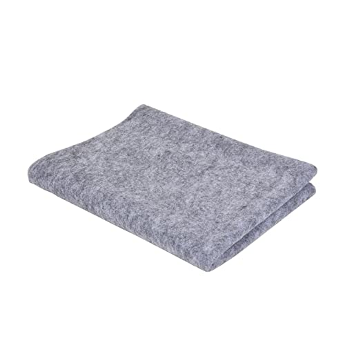 MEGREZ Chinese Calligraphy Drawing Felt Mat Sumi Xuan Paper Painting Felt Desk Pad for Chinese Calligraphy Writing Japanese Drawing Gray 196 x 275 inch 50 x 70cm - Image 1