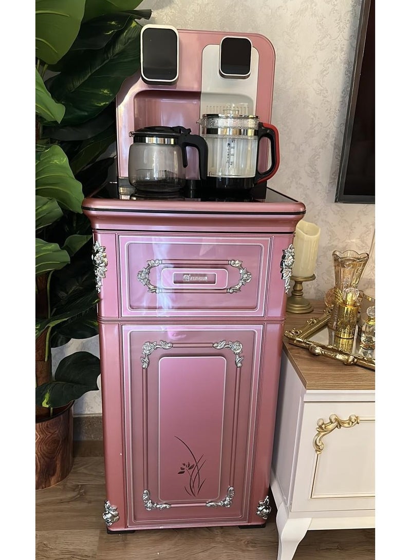 European-style New Upright Tea Bar Machine Family Warm And Hot Water Dispenser Hot Wayer For Coffie Drink Dispenser Two Door Gallon Water Pump - Image 1