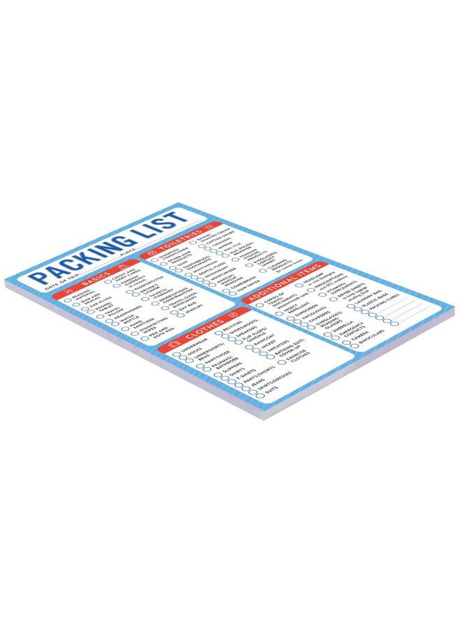 Peter Pauper Press Packing List Note Pad - Image 2
