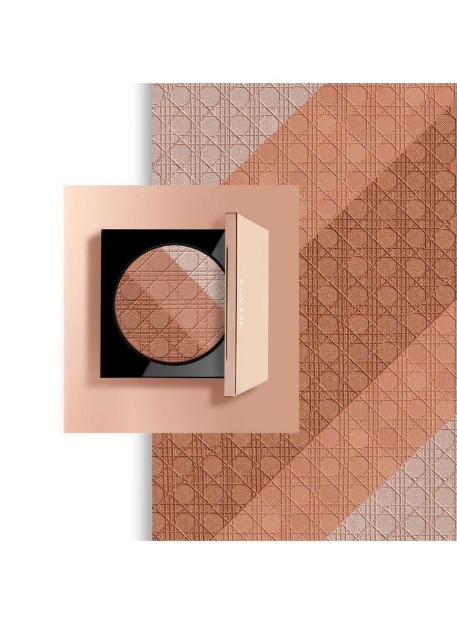 جي أيه-دي إي لوحة أحمر الخدود الطبيعية للوجه من جلو إف إكس للخدود، مسحوق برونزي ومكياج هايلايتر غني بزيت الجوجوبا 135 بارد ومريح، 0.42 أونصة - Image 2