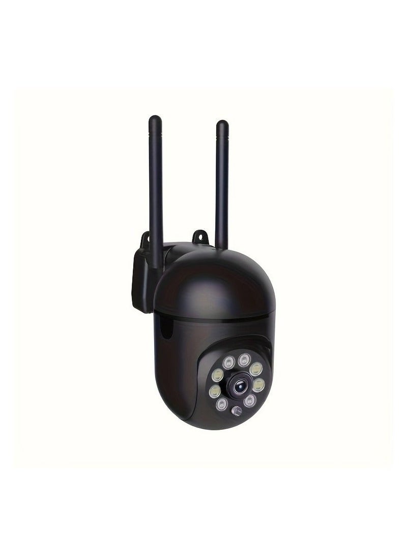 355° HD WIFI Surveillance Camera - Compatible with Alexa,2K Long Range Night Vision, Two-Way Audio, AI Mobile Detection, Color Night Vision, Weatherproof Indoor and Outdoor Security System with Intercom and 2.4G Connectivity - Image 3
