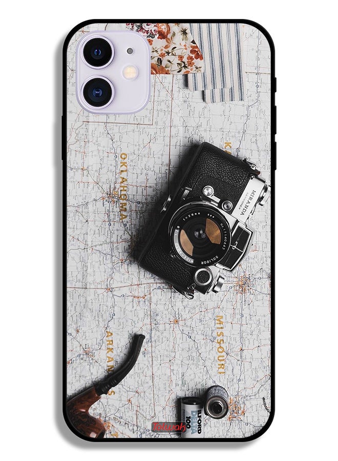 Tolwak Apple iPhone 11 Protective Case Vintage Camera - Image 2