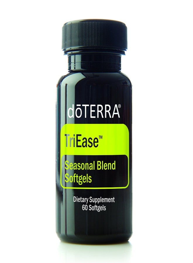 doTERRA - TriEase Softgels Essential Oil Seasonal Blend - 60 Softgels