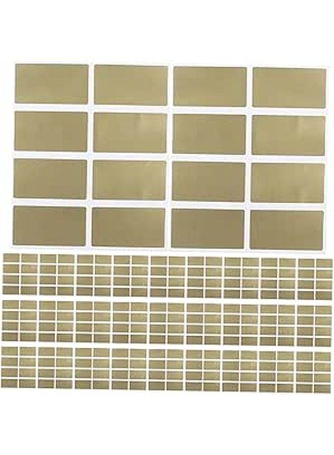 100 Pcs Scratch Off Stickers Peel and Stick Cards for Birthday Wedding Party Games - Image 1