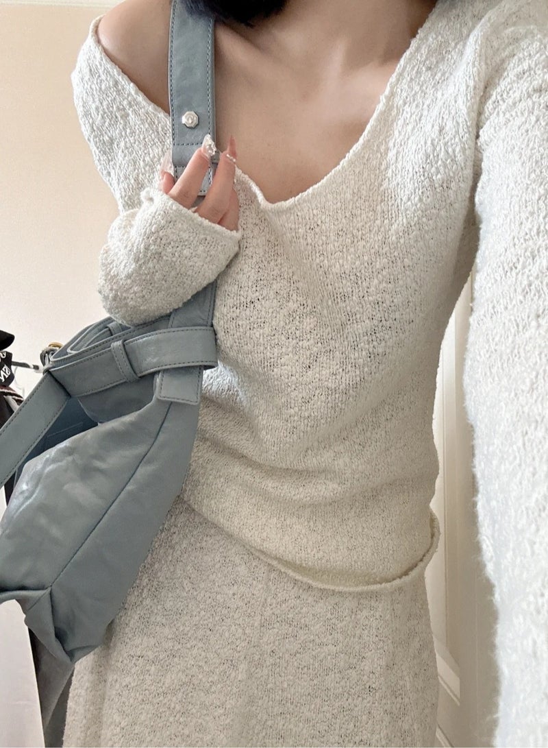 GT GROTTO Tote Bag Medium Mother Bag Crossbody Shoulder Bag - Image 4