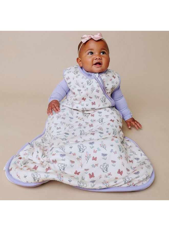 Copper Pearl Premium 3-Layer Knit Sleep Bag 1.7 TOG "Minnie Mouse's Bowquet" by Copper Pearl - Image 4