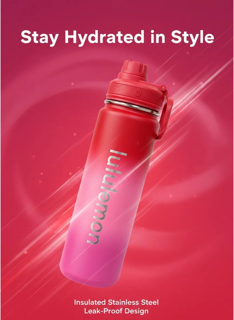 Lululemon Back to Life Reusable Sports Water Bottle (710ml) - Image 4