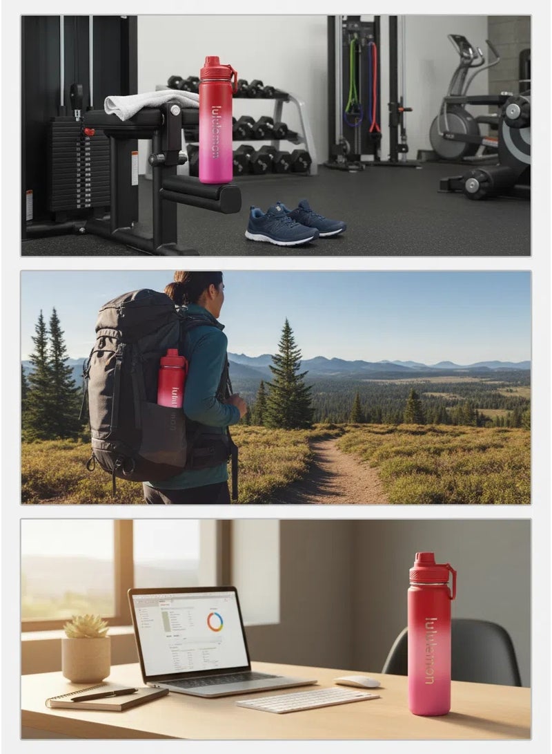 Lululemon Back to Life Reusable Sports Water Bottle (710ml) - Image 5