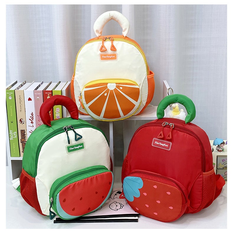 Kids Cartoon Backpack for Girls (3-6 Years) - Cute Kindergarten Bag - Image 1