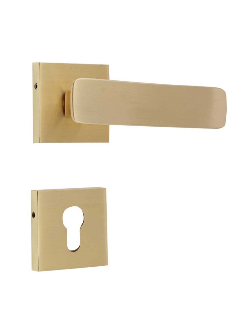 Indian-Shelf IndianShelf Modern Door Handle Brass Pull Handle Gold Drawer Pulls 1 Piece 6 cm  - Image 1