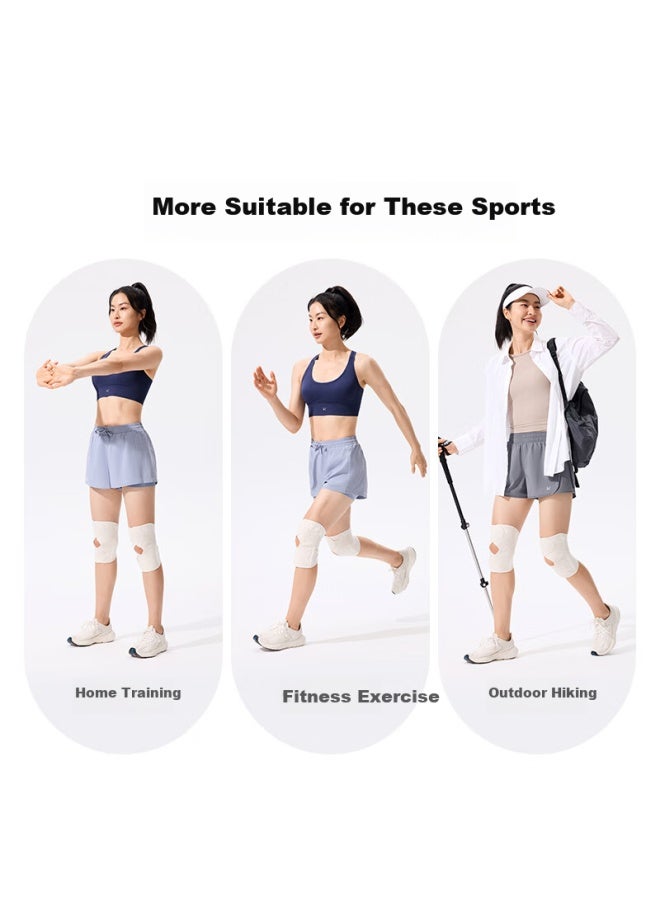 Keep Sports Knee Brace, Meniscus Joint Protection, Patella Guard, Classic Black, Size S, Double Pack - Image 5