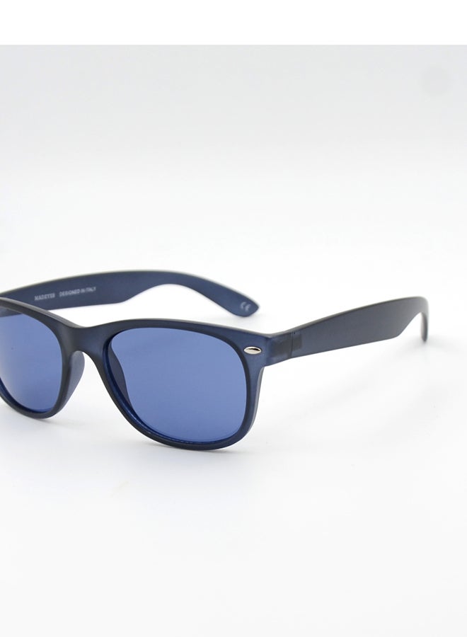 MADEYES Unisex UV Protection Sunglasses EE7P159-8 - Matt.Blue - Image 2