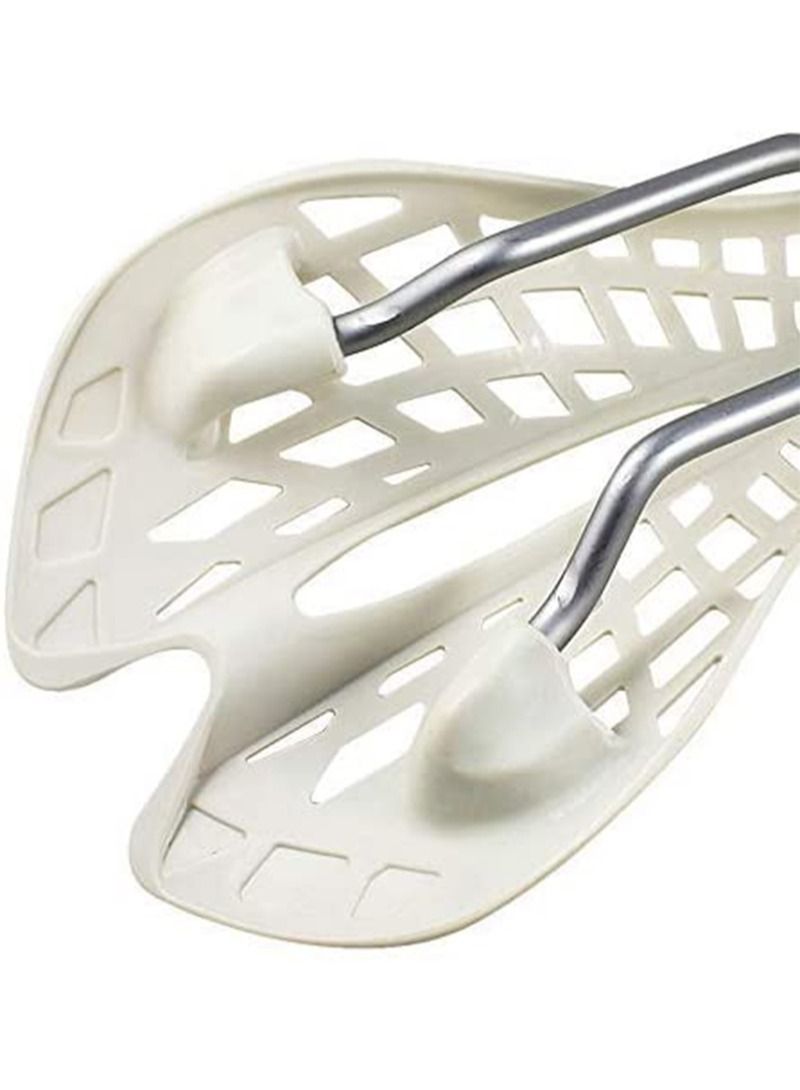 Vertu Bike Seat Cushion Lightweight Shock Absorbing Fixed Saddle Breathable Comfort Replacement Seat For Mountain Bike White - Image 5