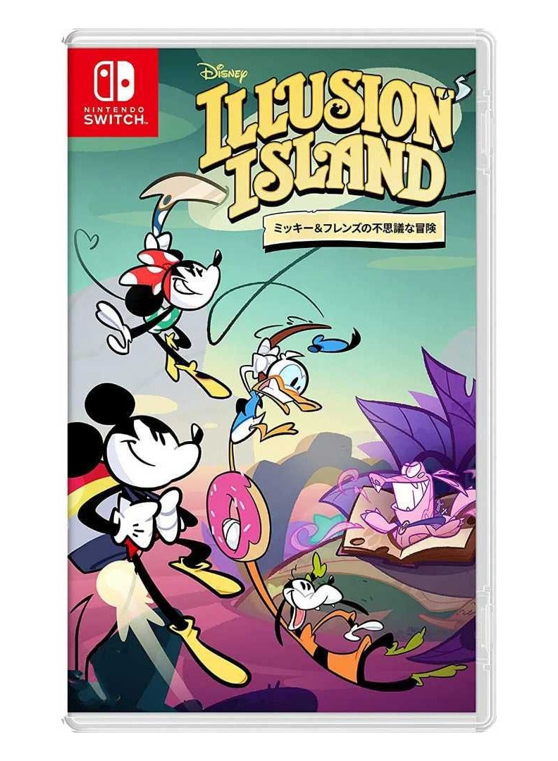 SWITCH 0 Disney Illusion Island - Nintendo Switch - Mickey & Friends Adventure Platformer - Image 1