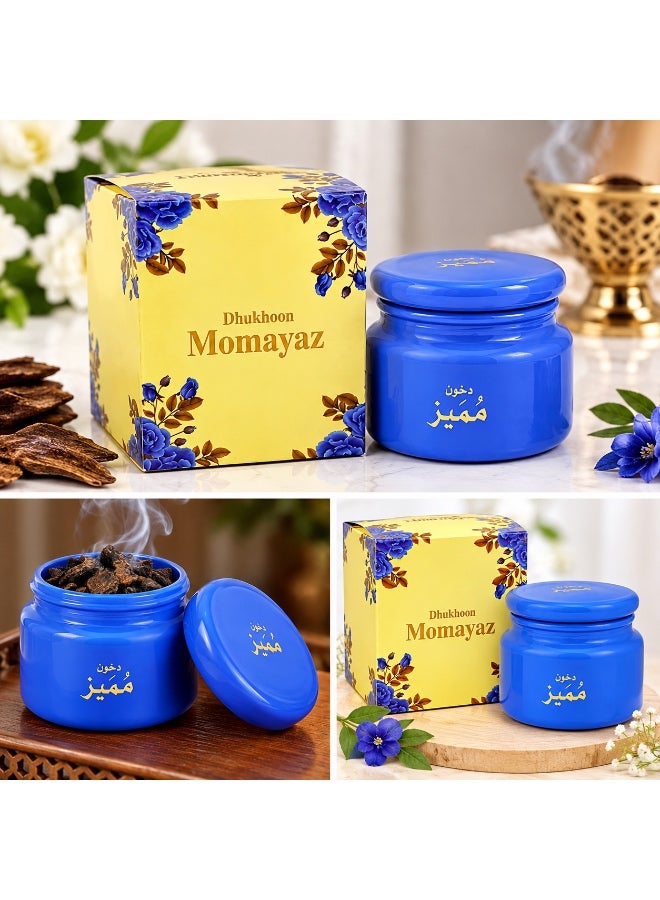 Dhukhoon Momayaz Arabic Bakhoor Incense – Traditional Arabian Home Fragrance, Long-Lasting Oud Scent for Home, Majlis and Special Occasions