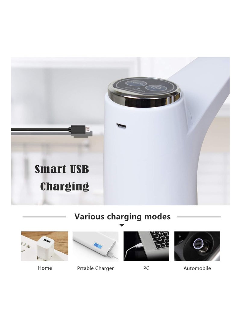 INFLUX Water Dispenser, Portable Water Bottle Pump for Universal 3, 4 and 5 Gallon with USB Electric Charging and Automatic Off Switch - Assorted Colo - Image 5