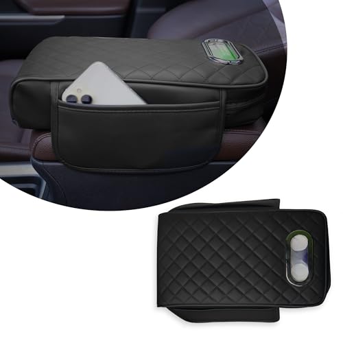 Neodrift ArmEasePro' Armrest - Orthopedic Memory Foam Cushion for Car, Provides Elbow, Wrist, and Arm Support, Universal Fit, Premium Mesh Fabric, Single-Sided Fastener (Full Black) - Image 1