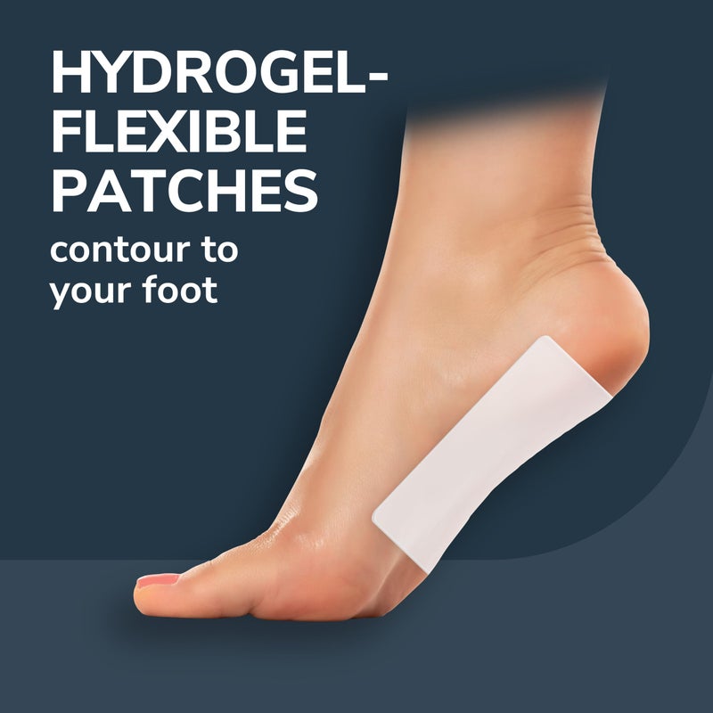 Dr. Scholl's Plantar Fasciitis Pain Patches with Hydrogel Flexible Technology, 8 Ct // Clinically Tested 12-Hour Daily Pain Relief - Contours to Your Foot - with Lidocaine & Menthol, 8 Treatments - Image 3