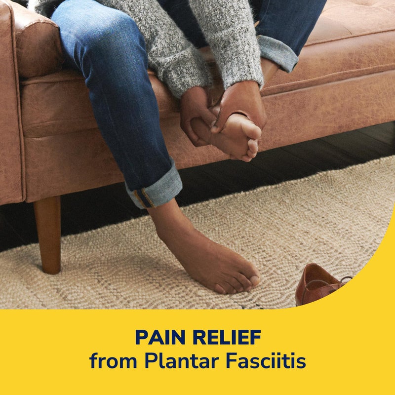 Dr. Scholl's Plantar Fasciitis Pain Patches with Hydrogel Flexible Technology, 8 Ct // Clinically Tested 12-Hour Daily Pain Relief - Contours to Your Foot - with Lidocaine & Menthol, 8 Treatments - Image 2