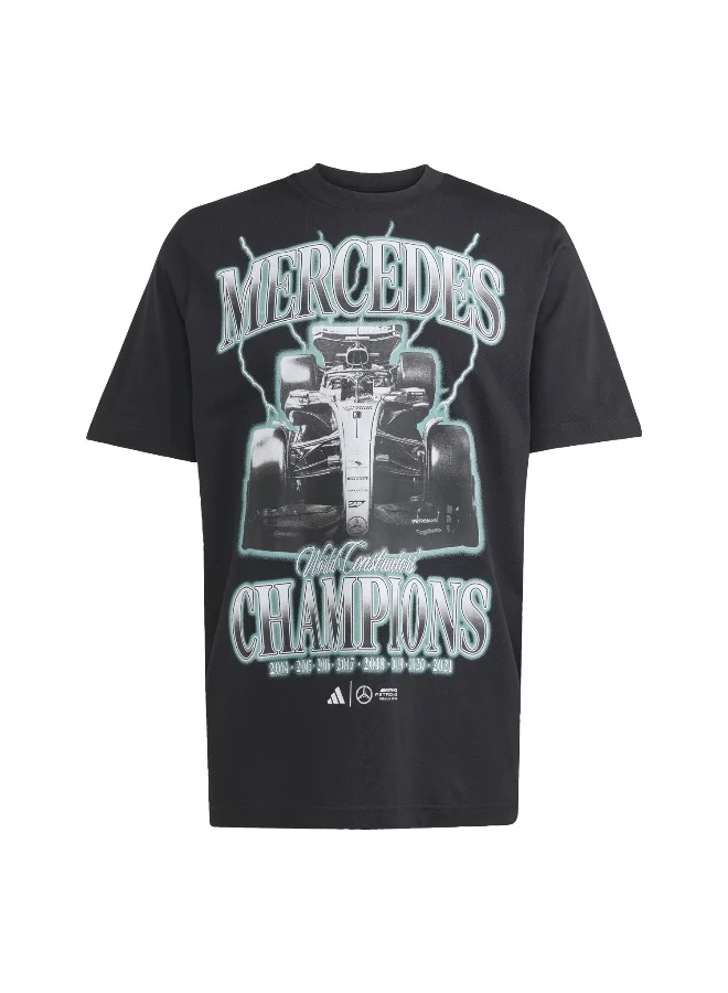 Adidas Adidas Mer Gfxt G2B M Black T-Shirt (Short Sleeve) T-Shirts For Men