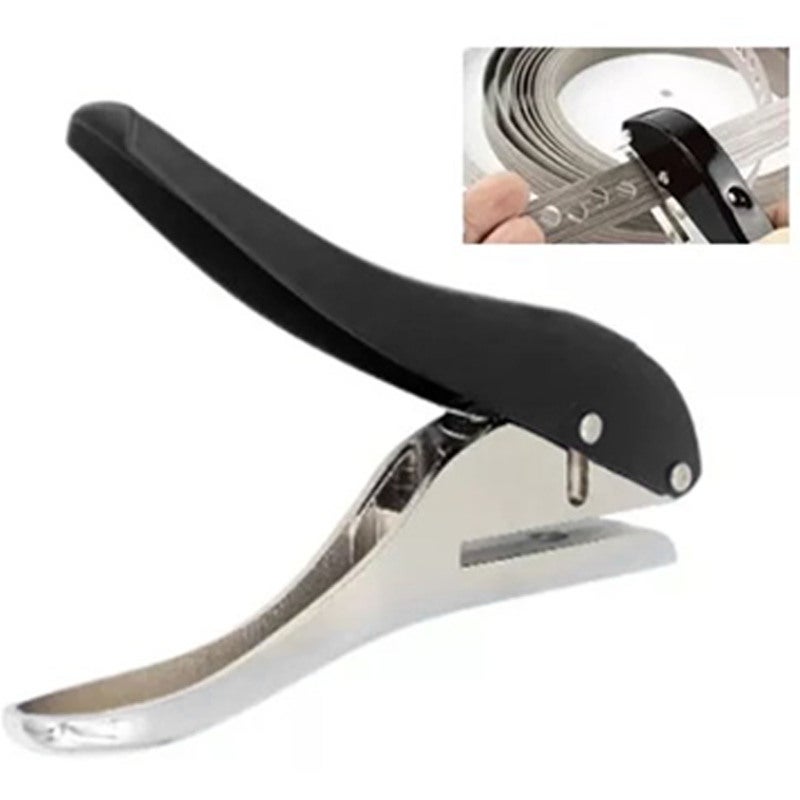 Single Hole Punch: Premium Zinc Alloy, 8mm Punch Size - High Accuracy Punching, Durable Sturdy Structure for Carpentry Installation, Furniture Manufacturing and Outdoor Crafting - Image 5