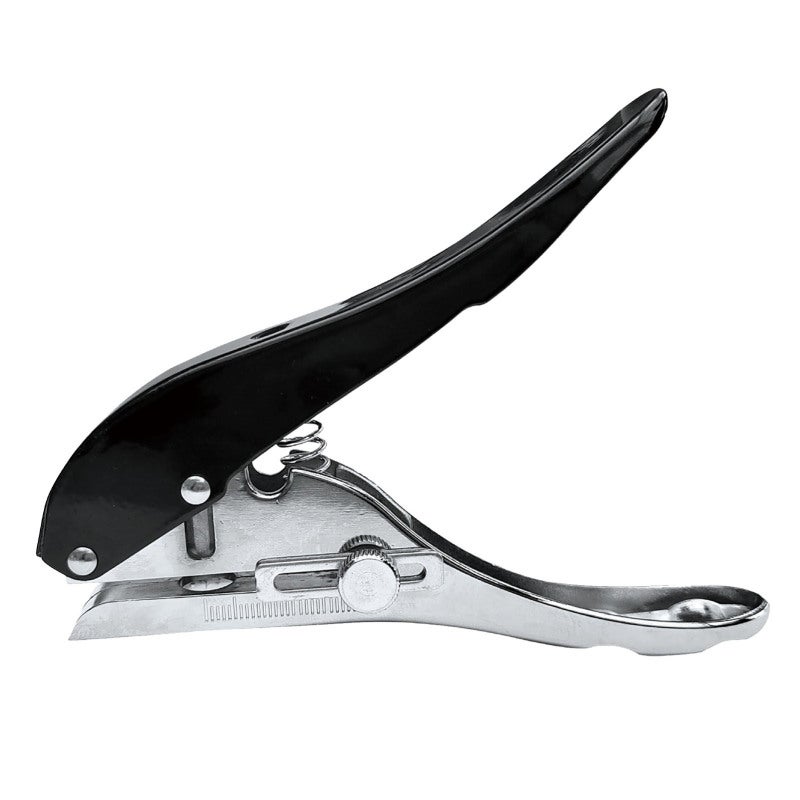Single Hole Punch: Premium Zinc Alloy, 8mm Punch Size - High Accuracy Punching, Durable Sturdy Structure for Carpentry Installation, Furniture Manufacturing and Outdoor Crafting - Image 3