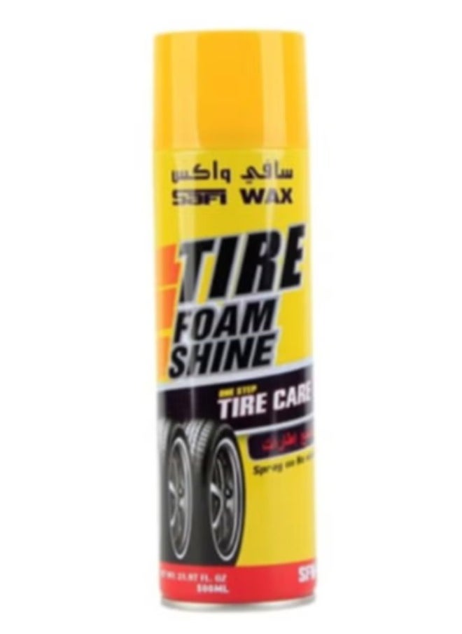 Safi WAX Foam Tire Polish500Ml  - Image 2