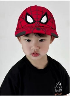 Generic Marvel Spider-Man Hats For Kids Outdoor Cartoon Adjustable Sunnet Hats  - Image 2