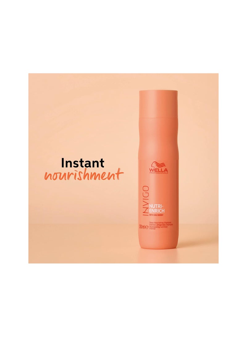 Wella Professionals Invigo Nutri-Enrich Shampoo - 250ml - Image 2
