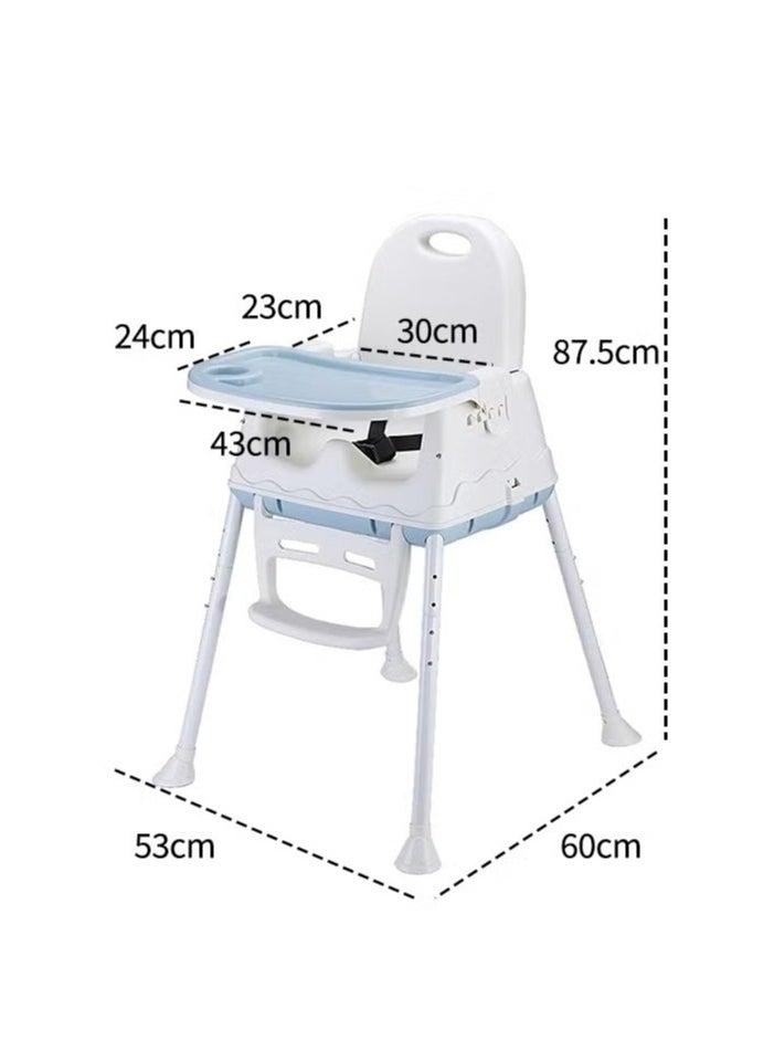 3 In 1 Portable Toddler High Chair Baby Dining Chair Adjustable Height Foldable Toddler Seat with Meal Tray - pzsku/Z4C6267AEE0BEFEE118DCZ/45/_/1725503118/761aef68-7a86-4aea-b9f9-174b81b8ac8e