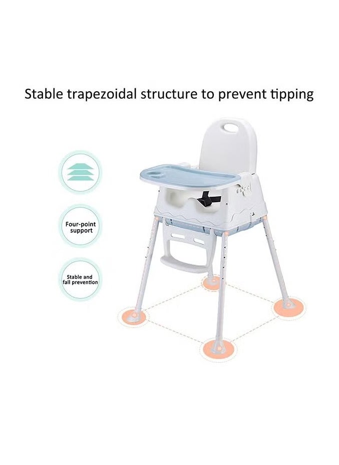 3 In 1 Portable Toddler High Chair Baby Dining Chair Adjustable Height Foldable Toddler Seat with Meal Tray - pzsku/Z4C6267AEE0BEFEE118DCZ/45/_/1725503189/215ed79a-a5c8-4809-9f03-96b424fc32cf