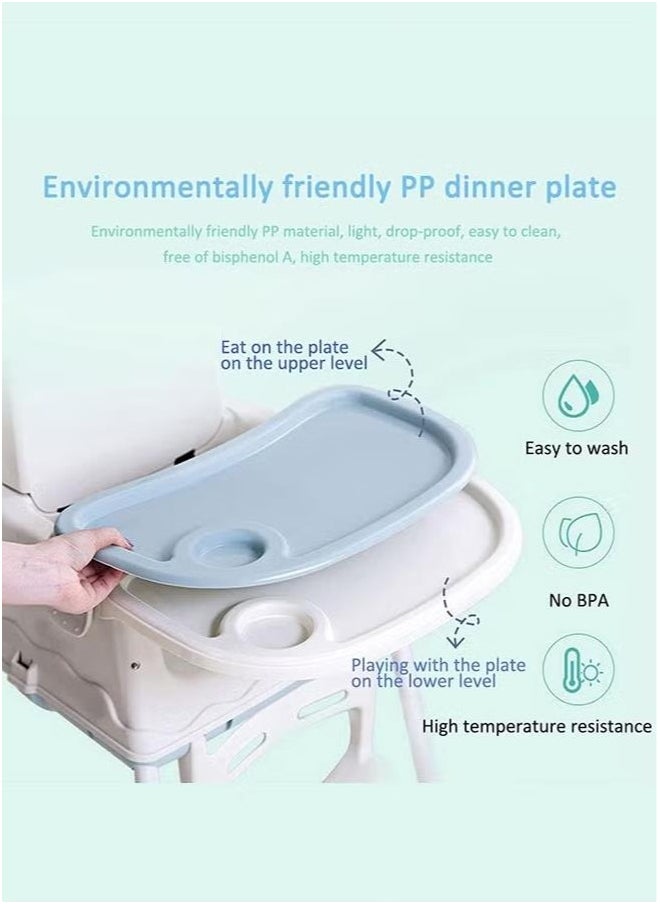 3 In 1 Portable Toddler High Chair Baby Dining Chair Adjustable Height Foldable Toddler Seat with Meal Tray - pzsku/Z4C6267AEE0BEFEE118DCZ/45/_/1725503456/736038a9-3c02-4a63-94eb-4c833eb4786a