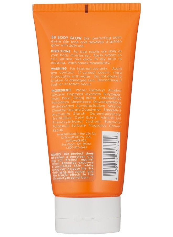 tan towel - Gradual Self-Tanning Body Perfecting Cream, 5.7 Fl Oz - Image 1