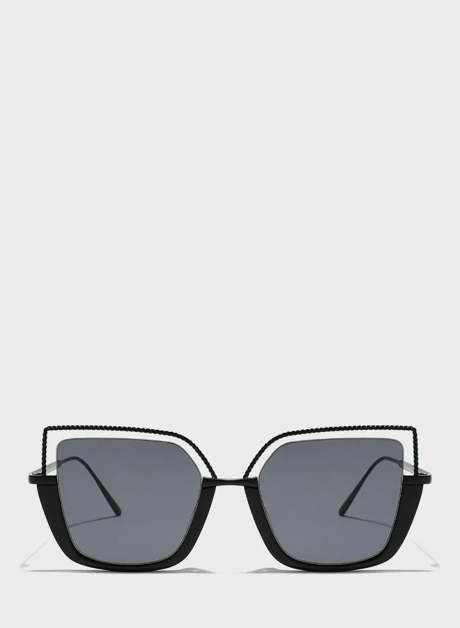 30 سندايز نظارة شمسية بنمط عين القطة