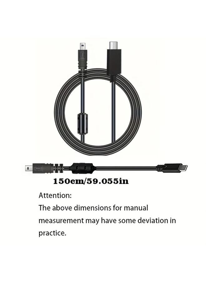 كابل OTG من 8P إلى Type C مقاس 59.06 بوصة لنقل البيانات للهواتف الذكية وكاميرات DSLR - Image 3