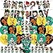 Karg Anime Birthday Party Decoration Princess Includes Cake Toppers Cupcake Toppers Balloons Banner Party Supplies Decoration For Adults Boys Girls Teens - Image 2