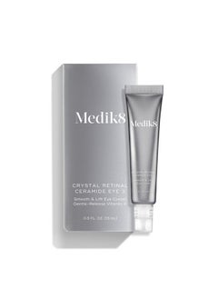Medik8 Crystal Retinal Ceramide Eye 3 Smooth And Lift Cream Gentle Release Vitamin A Delivers Visible Brightening Results Reduces Appearance Of Wrinkles Perfect For Sensitive Skin 0.5 Oz  - Image 5